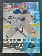 2021-22 UD Extended Black Diamond Ukko-Pekka Luukkonen Rookie Gems #BD-27
